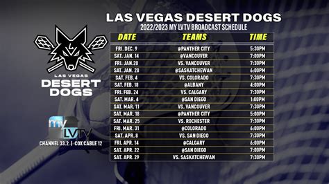 lv desert dogs|las vegas desert dogs schedule.